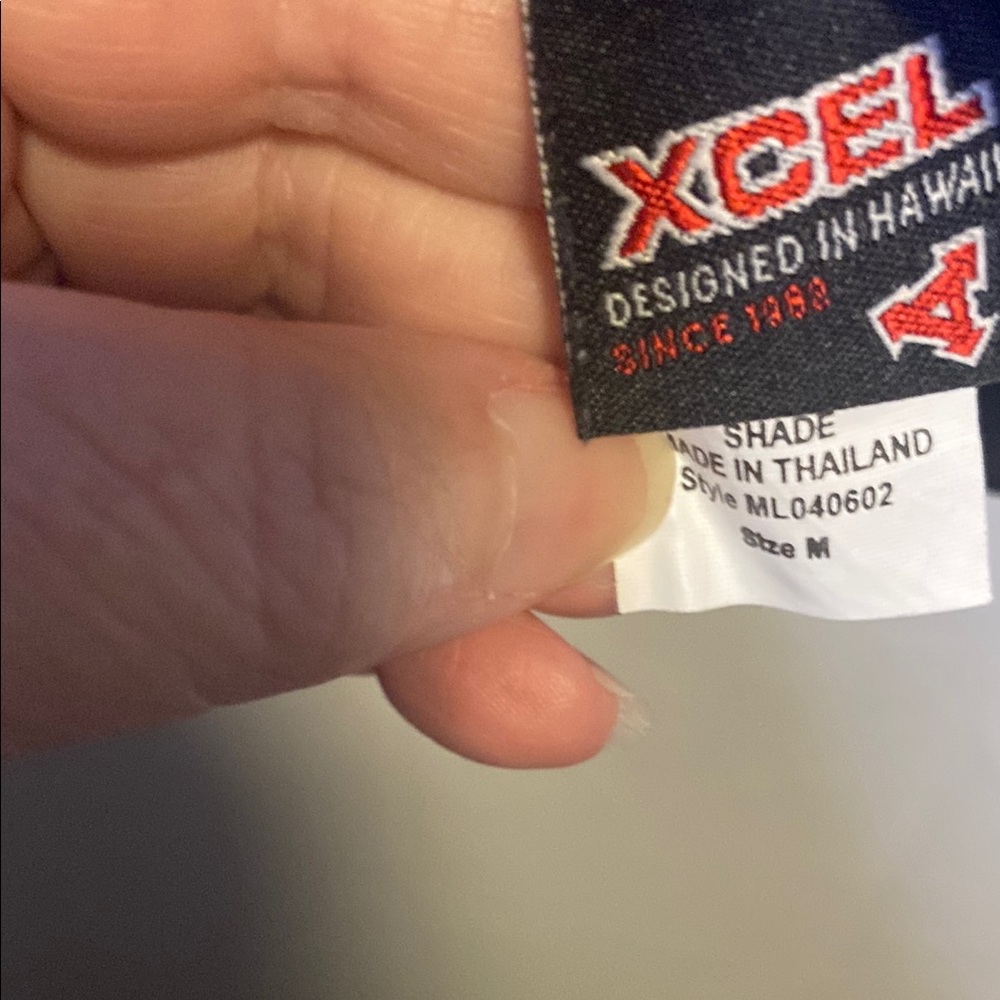 XCEL Men's Blue Rash Guard - Picture 5 of 5